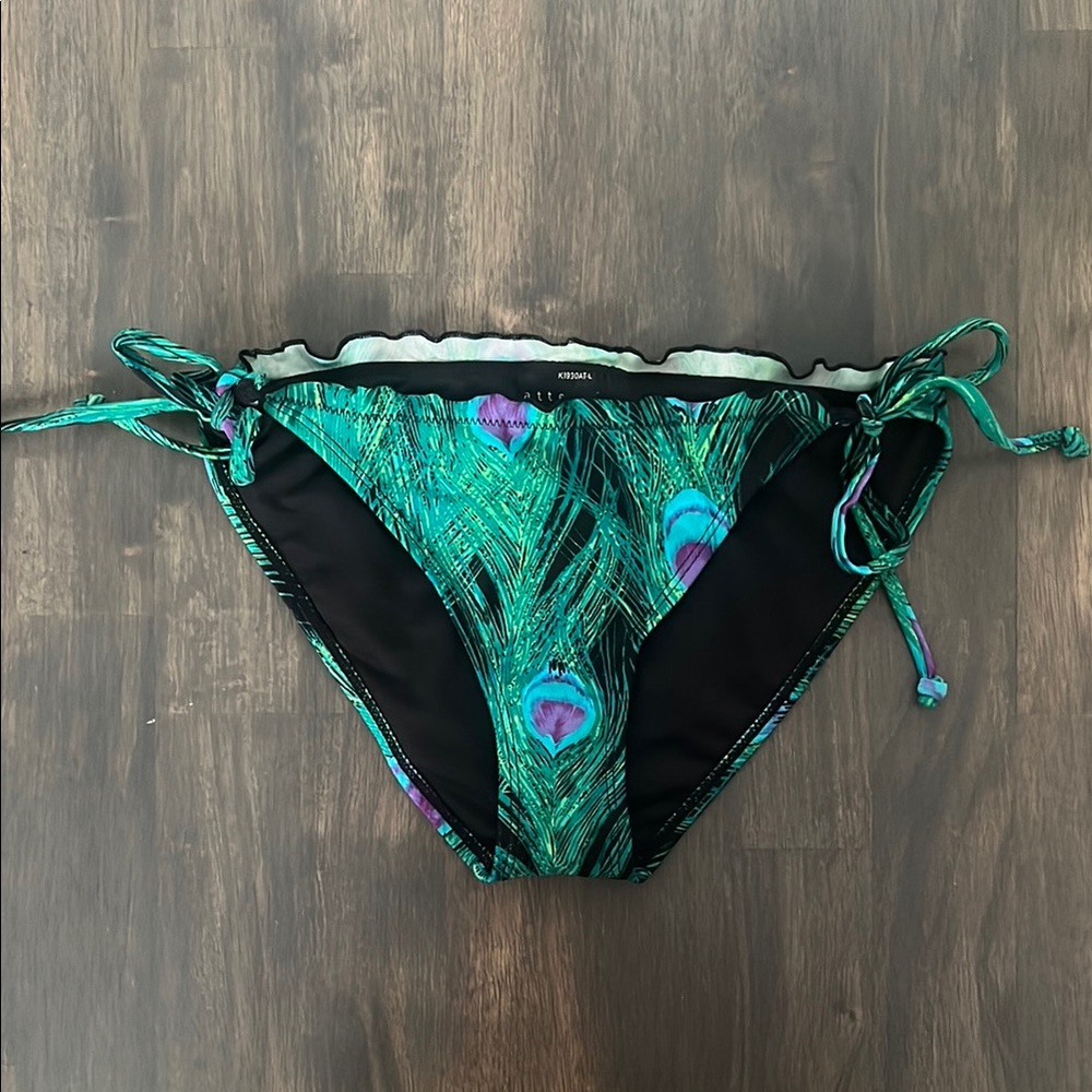 Attention Peacock Bikini Bottom